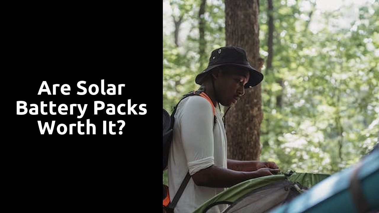 Are solar battery packs worth it?